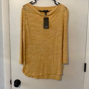 Jones New York boatneck sweater